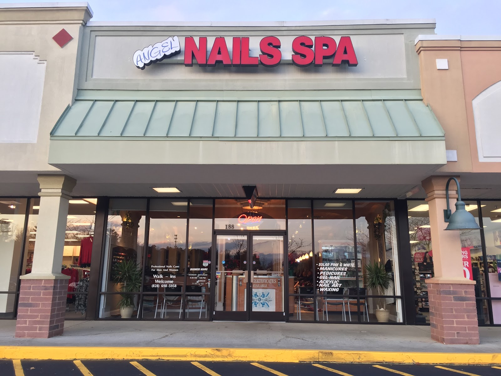 Angel Nails & Spa In Hendersonville nail work in Hendersonville, North Carolina